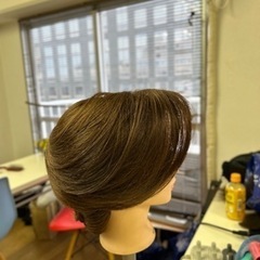 和装ヘアのヘアセットレッスンの画像