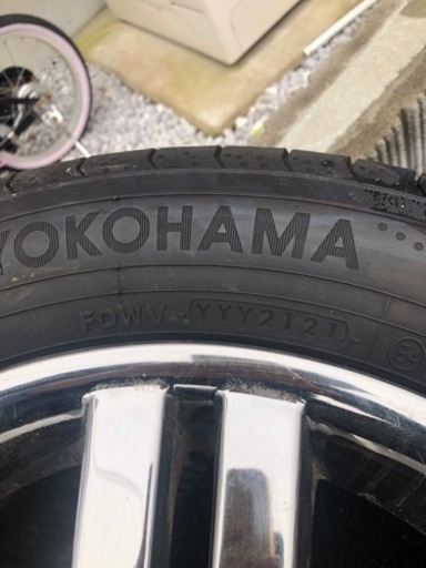 【美品】195/60R16 タイヤ付き純正ホイール4本セット