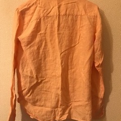 UNIQLO・ワイシャツ・サーモンピンクの画像