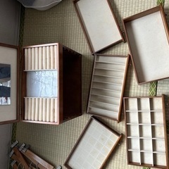 アクセサリーボックス（木）の画像