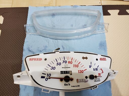 ZERO ライブディオZX AF34 AF35 130㎞メーター (Tくま☆) 亀田のホンダ