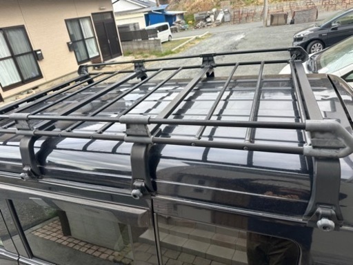 【売却済】エブリィ　ルーフキャリア　最大積載量　50kg