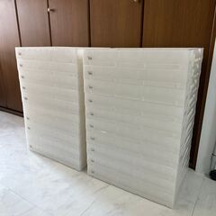【20点セット】アイリスオーヤマ ハード折りたたみコンテナ 50L HDOC-50L クリア