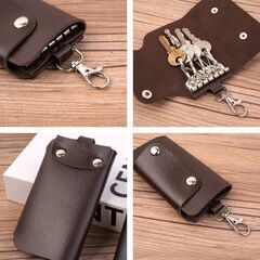 キーケース  6連フック （新品）ブラウン/お取り引き予定者!有り。の画像