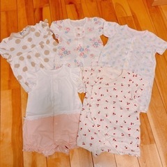 ベビー服　カバーオール 70 5枚セット　　