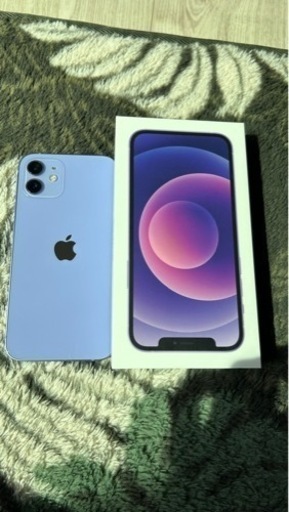 ［美品］iPhone12 64ギガ　パープル