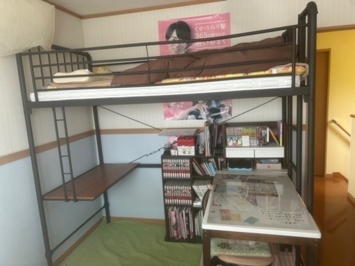 家具 ベッド ロフトベッド