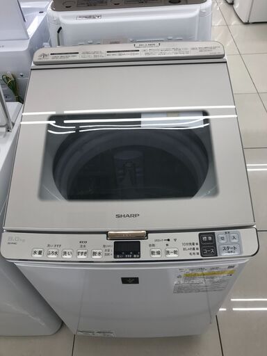 ★ジモティ割あり★ SHARP 乾燥機付き洗濯機 8ｋｇ 21年製 動作確認／クリーニング済み HJ2671