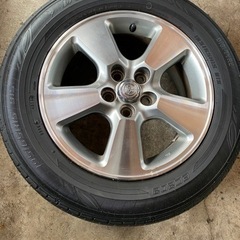 15インチDUNLOP 夏タイヤホイール付き4本  