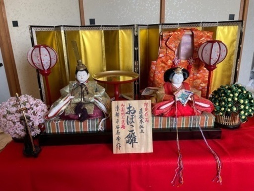 お取引決まりました　おもちゃ ひな人形