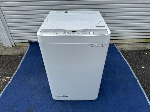 美品★6kg★洗濯機★2021年★シャープ★ES-GE6FJ-W★引き取り限定