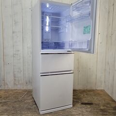終 jy 三菱/MITSUBISHI 2019年製 3ドア ノンフロン冷凍冷蔵庫 272L 自動製氷 真ん中野菜室 MR-CX27D-W ジュエリーホワイト 動作OK 24d菊MZ