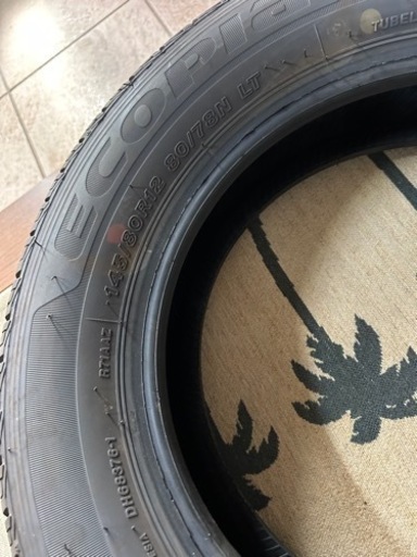 新型アトレー　夏タイヤ　145/80R12