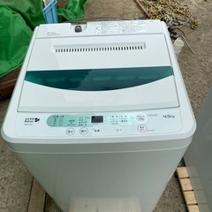 【中古品】家電 生活家電 洗濯機　HERB Relax YWM-T45A1 通電確認済