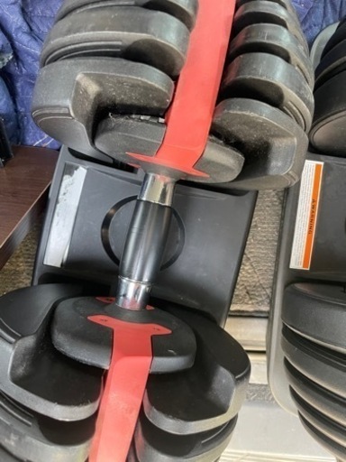 可変式ダンベル2個セット　約24kg×2 