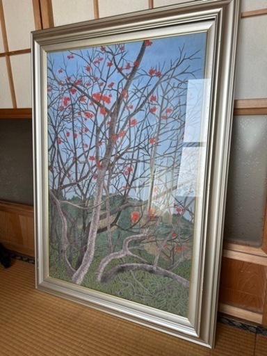 一点物　日本画　額縁