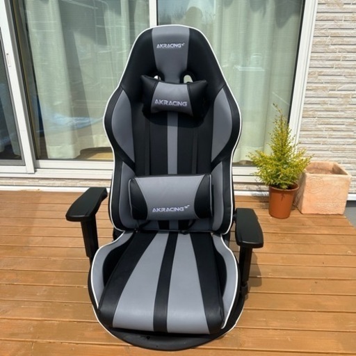 AKRACING 座椅子タイプ グレーブラック
