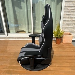 AKRACING 座椅子タイプ グレーブラックの画像