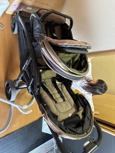 2人乗りベビーカー
