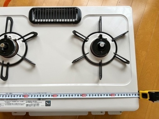 《受付終了》【美品】Paloma(パロマ) ガスコンロ 59cm 《プロパンガス・左強火》