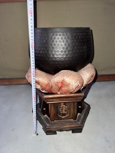 創価学会　日蓮宗　おりん　おりん台　真鍮　仏具　お鈴