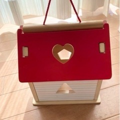 【知育おもちゃ】キリンのソフィー　ソーティングハウス木の玩具　型はめの画像