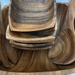 木皿セット　大1   小4 の画像
