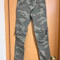 Maxfritz femme 迷彩スキニーズパンツ38