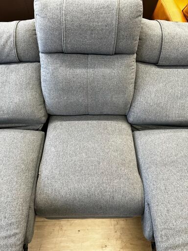 電動リクライニングソファー❕　動作良好❕　ゲート付き軽トラ”無料貸出❕購入後取り置きにも対応 ❕R4708