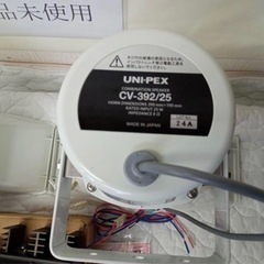 UNI-PEX　選挙スピーカー　2台で50W　TOA　40W車載アンプの画像