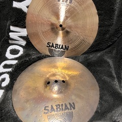 SABIAN HH FUSION Hi-HAT 13" PAIR  保護バッグ付