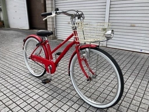 【22インチ子供車】変速なし　美品❗️使用少ない❗️新品ブリヂストンタイヤ使用　大型ヘッドライト付　若林自転車　浜大津店　SALE中❗️ 22インチ子供車】変速なし 美品❗️使用少ない❗️新品ブリヂストン