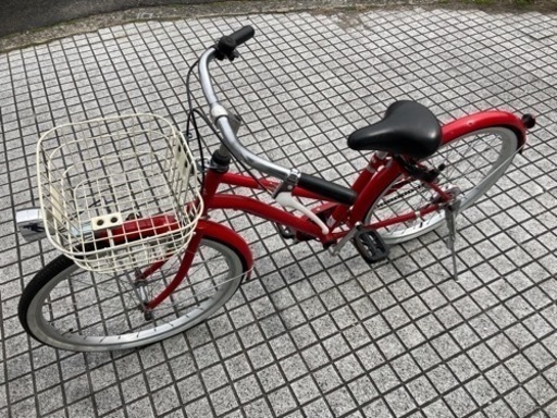 【22インチ子供車】変速なし　美品❗️使用少ない❗️新品ブリヂストンタイヤ使用　大型ヘッドライト付　若林自転車　浜大津店　SALE中❗️