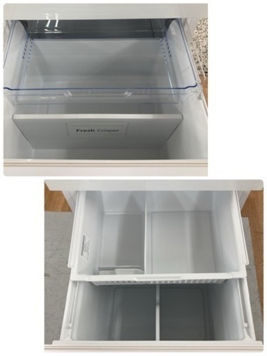 S269 ⭐ Hisense 3ドア冷蔵庫 （358L 右開き）21年製 HR-G3601W ⭐動作確認済⭐クリーニング済