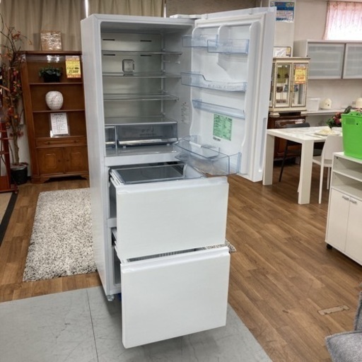 S269 ⭐ Hisense 3ドア冷蔵庫 （358L 右開き）21年製 HR-G3601W ⭐動作確認済⭐クリーニング済