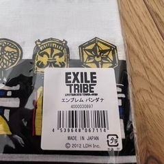 ★新品★ EXILE TRIBE エンブレムバンダナ 2012の画像