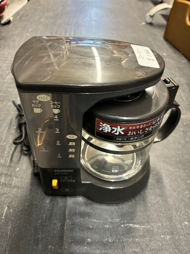 ☆中古￥1,000！ZOJIRUSHI　コーヒーメーカー　家電　EC-TC40型　【BD020】