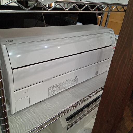★【富士通】エアコン　2021年製2.5kw(AS-C251LBK)自社配送時代引き可※現金、クレジット、スマホ決済対応※