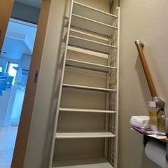 美品８段スチールラック