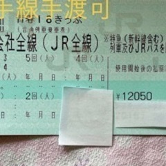 青春18きっぷ 4回分 2024春