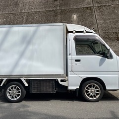 平成21年 サンバートラック 冷蔵冷凍車 TT1 ホワイト MT AC PS 走行38万キロ 車検対応可の画像