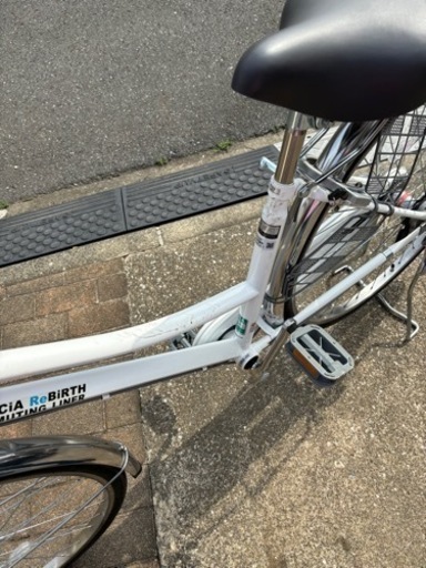 26インチ三段階ギアステンレス製自転車　26inch Three-stage gear, Stainless steel