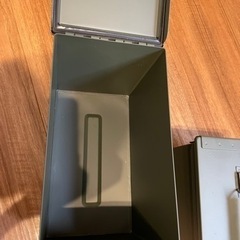 値下げしました‼️2個セット！アンモBOX ミリタリー　キャンプ　アウトドア　インテリアに！美品‼︎の画像