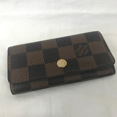 【決まりました】☆ルイヴィトン　ダミエ・ライン　4連キーケース