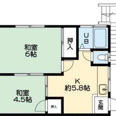 🏢安心の叶えRoom✨『2DK』草加市瀬崎✨敷金礼金無料💰✨人気...