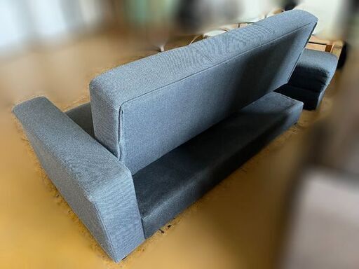 NITORI ニトリ 引出し収納付き 布張りソファベッド 中古品 店頭引取り歓迎【札幌市限定配送】藻岩倉庫保管