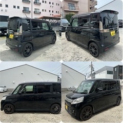 スペーシアカスタム🌟フルセグナビ‼️パワスラ‼️格安にて⭐️走る止まる曲がるok⭐️エンジン、エアコンok⭐️車検残ありの画像