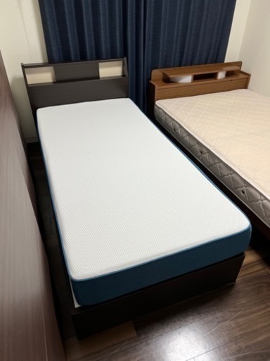 コアラマットレスシングル+ベッドフレーム　ほぼ未使用　【即日お渡し可】