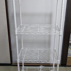 ワイヤーラック　キャスター付き