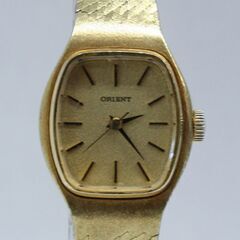動作品 ビンテージ ORIENT 手巻式腕時計 I121406-20 cal. 12140 21石 レディース ブレスウォッチ GP 札幌市 清田区 平岡 Ｔの画像